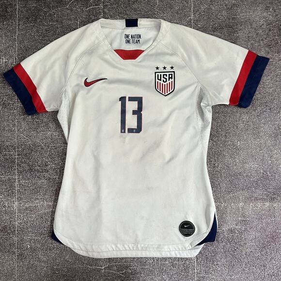 Nike Tops - Women's Nike Dri Fit Team USA USWNT Alex Morgan Olympic World Cup Jersey Sz S